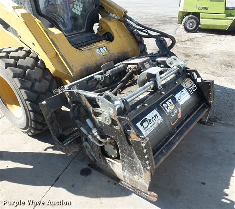 milling attachment for skid steer